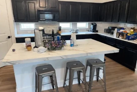 Kitchen Transformation after remodel by Sinnwell Building Group